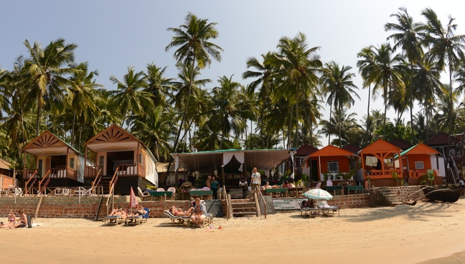 Green Park Goa beach resort at Palolem beach