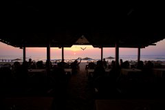 Dunhill Resort Agonda Beach Sunset View From Restaurant 