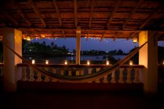 Colomb Bay Beach House - View from the back balcony of colomb bay beach house on colomb beach,Goa. - 
