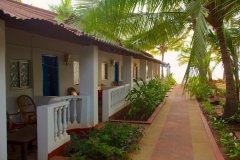 Home Patnem - View of the Sea View Rooms Balcony at Home Patnem on Patnem Beach,Goa - 