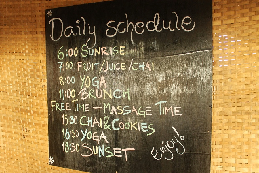 Goa retreat in Patnem beach new Bamboo Yoga Retreat, an amazing Goa