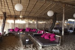 Bamboo Yoga Retreat Restaurant Patnem beach Goa. - 