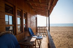 Galaxy Inn Agonda Beach Sea View Beach Huts Balcony View - 