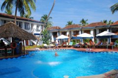 Santana Beach Resort Candolim Beach Goa. 