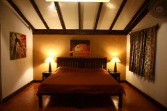 Chalston Beach Resort Garden Cottages Bedroom Calangute Beach Goa. - 