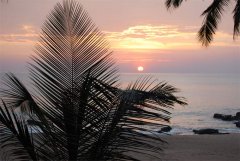 Soneca Beach Resort Sunset View Cola Beach Goa. - 