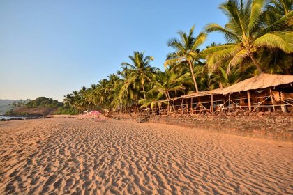 Soneca Beach Resort Restaurant Cola Beach Goa. 